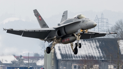 Photo ID 160915 by Alex van Noye. Switzerland Air Force McDonnell Douglas F A 18C Hornet, J 5010