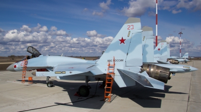 Photo ID 160258 by Sergey Chaikovsky. Russia Air Force Sukhoi Su 35S,  