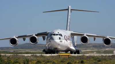 Photo ID 160361 by Kostas D. Pantios. Qatar Emiri Air Force Boeing C 17A Globemaster III, A7 MAB