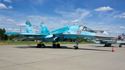 Photo ID 160555 by Massimo Rossi. Russia Air Force Sukhoi Su 34 Fullback, RF 95802