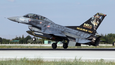Photo ID 160611 by Carl Brent. Turkey Air Force General Dynamics F 16D Fighting Falcon, 94 0110