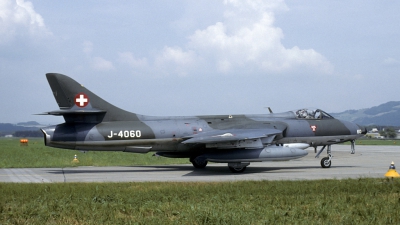 Photo ID 160771 by Joop de Groot. Switzerland Air Force Hawker Hunter F58, J 4060