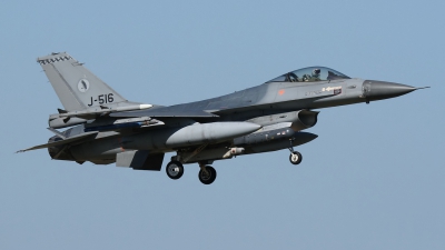 Photo ID 160964 by Rainer Mueller. Netherlands Air Force General Dynamics F 16AM Fighting Falcon, J 516