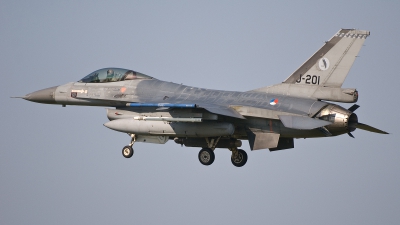 Photo ID 19974 by Lieuwe Hofstra. Netherlands Air Force General Dynamics F 16AM Fighting Falcon, J 201