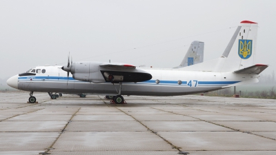 Photo ID 161679 by Chris Lofting. Ukraine Air Force Antonov An 24RT, 47 BLUE