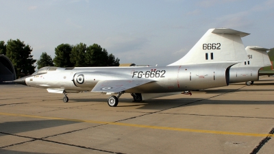 Photo ID 162315 by Stamatis Alipasalis. Greece Air Force Lockheed RF 104G Starfighter, 6662