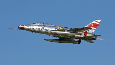 Photo ID 162539 by David F. Brown. Private Global Aerospace Inc North American F 100F Super Sabre, N2011V