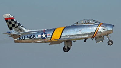 Photo ID 162499 by David F. Brown. Private Private North American F 86F Sabre, NX188RL