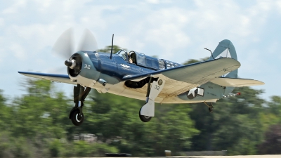 Photo ID 162596 by David F. Brown. Private Commemorative Air Force Curtiss SB2C 5 Helldiver, NX92879