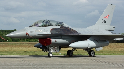 Photo ID 162741 by Arie van Groen. Norway Air Force General Dynamics F 16BM Fighting Falcon, 306