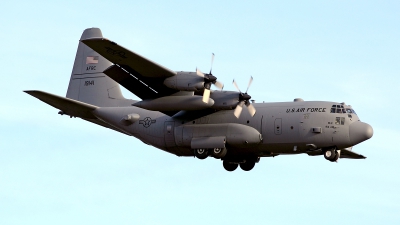 Photo ID 163292 by Carl Brent. USA Air Force Lockheed C 130H Hercules L 382, 91 9141