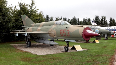 Photo ID 163404 by Carl Brent. East Germany Air Force Mikoyan Gurevich MiG 21bis, 853