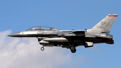 Photo ID 163447 by Jens Wiemann. USA Air Force General Dynamics F 16D Fighting Falcon, 91 0481