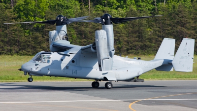 Photo ID 163494 by Adam Wright. USA Marines Bell Boeing MV 22B Osprey, 168605