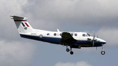 Photo ID 163541 by Joop de Groot. UK Air Force Beech Super King Air B200GT, ZK455