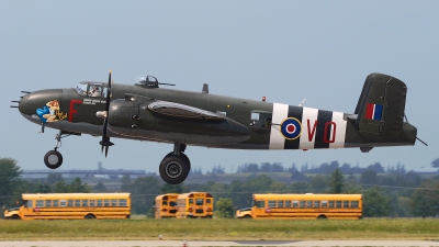 Photo ID 164061 by Rod Dermo. Private Canadian Warplane Heritage Museum North American B 25J Mitchell, C GCWM