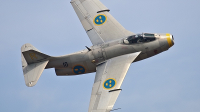 Photo ID 164123 by Jan Suchanek. Private Swedish Air Force Historic Flight Saab J29F Tunnan, SE DXB