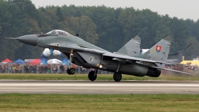 Photo ID 164157 by Lukas Kinneswenger. Slovakia Air Force Mikoyan Gurevich MiG 29AS, 6728