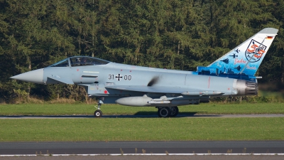 Photo ID 164741 by Rainer Mueller. Germany Air Force Eurofighter EF 2000 Typhoon S, 31 00