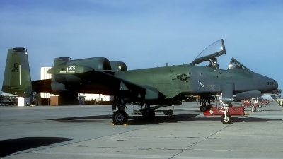 Photo ID 164924 by Rainer Mueller. USA Air Force Fairchild A 10A Thunderbolt II, 81 0955