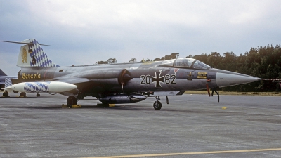 Photo ID 165099 by Eric Tammer. Germany Air Force Lockheed F 104G Starfighter, 20 62