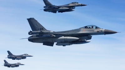 Photo ID 165473 by Jimmy van Drunen. Netherlands Air Force General Dynamics F 16AM Fighting Falcon, J 516