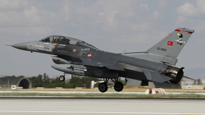 Photo ID 165494 by Paul Newbold. Turkey Air Force General Dynamics F 16D Fighting Falcon, 93 0692