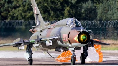 Photo ID 165554 by Robin Coenders / VORTEX-images. Poland Air Force Sukhoi Su 22M4 Fitter K, 3920