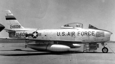 Photo ID 2148 by Ted Miley. USA Air Force North American F 86F Sabre, 52 4608