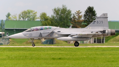 Photo ID 165589 by Stephan Franke - Fighter-Wings. Sweden Air Force Saab JAS 39D Gripen, 39839