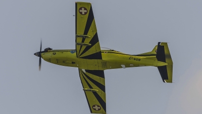 Photo ID 165738 by Martin Thoeni - Powerplanes. Switzerland Air Force Pilatus PC 9A, C 409