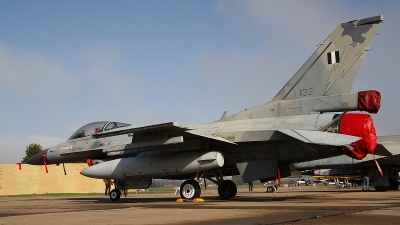 Photo ID 165881 by Paul Newbold. Greece Air Force General Dynamics F 16C Fighting Falcon, 132
