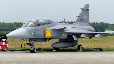 Photo ID 166010 by Arie van Groen. Hungary Air Force Saab JAS 39D Gripen, 43