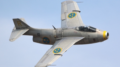 Photo ID 166146 by Ales Hottmar. Private Swedish Air Force Historic Flight Saab J29F Tunnan, SE DXB