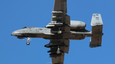 Photo ID 166224 by Ian Nightingale. USA Air Force Fairchild A 10C Thunderbolt II, 82 0656