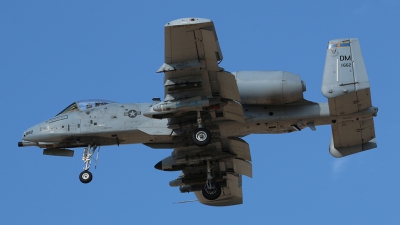 Photo ID 166222 by Ian Nightingale. USA Air Force Fairchild A 10C Thunderbolt II, 82 0662