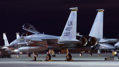 Photo ID 166221 by Paul Newbold. USA Air Force McDonnell Douglas F 15C Eagle, 84 0027