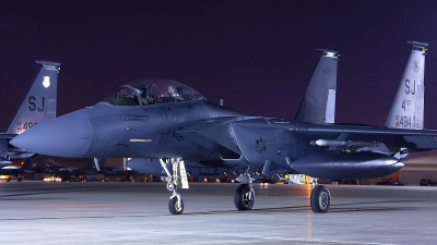 Photo ID 166157 by Paul Newbold. USA Air Force McDonnell Douglas F 15E Strike Eagle, 89 0484