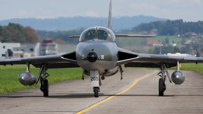 Photo ID 166173 by Andreas Weber. Private Fliegermuseum Altenrhein Hawker Hunter T68, HB RVP