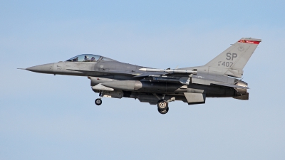 Photo ID 166502 by Fernando Sousa. USA Air Force General Dynamics F 16C Fighting Falcon, 91 0407