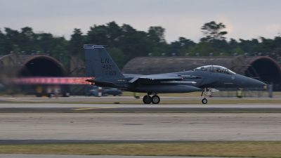 Photo ID 166637 by Ian Nightingale. USA Air Force McDonnell Douglas F 15E Strike Eagle, 97 0221