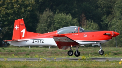Photo ID 166802 by Maurice Kockro. Switzerland Air Force Pilatus NCPC 7 Turbo Trainer, A 912