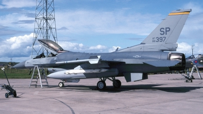 Photo ID 167139 by Tom Gibbons. USA Air Force General Dynamics F 16C Fighting Falcon, 88 0397