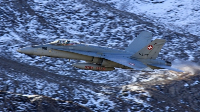 Photo ID 167189 by Milos Ruza. Switzerland Air Force McDonnell Douglas F A 18C Hornet, J 5016