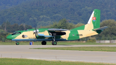 Photo ID 167351 by Milos Ruza. Slovakia Air Force Antonov An 26, 2506