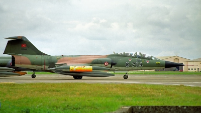 Photo ID 167780 by Peter Terlouw. T rkiye Air Force Lockheed TF 104G Starfighter, 62 5704