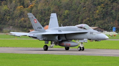 Photo ID 168051 by Milos Ruza. Switzerland Air Force McDonnell Douglas F A 18C Hornet, J 5016