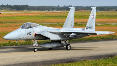 Photo ID 168086 by Mark Munzel. Japan Air Force McDonnell Douglas F 15J Eagle, 22 8940