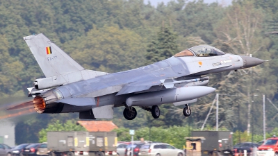 Photo ID 168376 by Maurice Kockro. Belgium Air Force General Dynamics F 16AM Fighting Falcon, FA 77