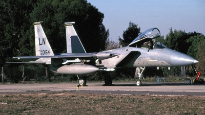 Photo ID 168394 by Tom Gibbons. USA Air Force McDonnell Douglas F 15C Eagle, 86 0154